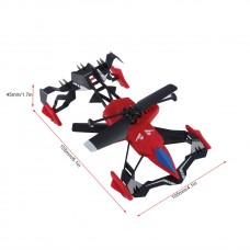 Quadcopter Car Toys 2 in 1 Air-Ground Flying Car RC Drone Quadcopter 3D Flip   